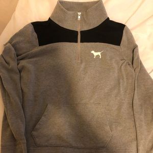 Pink by VS - x Small zip pull over